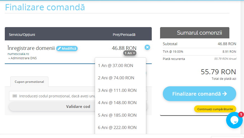 Domeniu .RO cu administrare DNS pentru Gsuite for Education | datahost.ro